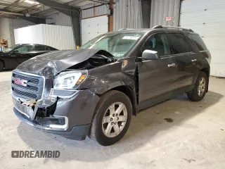 2014 GMC Acadia SLE z VIN 1GKKVPKDXEJ367271, wystawiony jako Copart lot #55778015 z przebiegiem 188 641 mil mil oraz Szkoda całkowita • Salvage title. Historia ofert i sprzedaży dostępna na DreamBid. Obrazek 1.