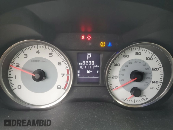 2013 Subaru Impreza Special Sports Limited with VIN JF1GPAR60D2869253, listed as a Copart auction lot 59677245 with 101,111 mi miles and Salvage title. Bid and sale history available at DreamBid. Image 9.