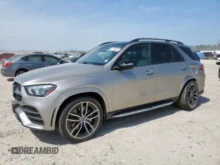 2023 Mercedes-Benz GLE 450 with VIN 4JGFB5KB4PA967503, listed as a Copart auction lot 57132525 with 11,911 mi miles and Salvage title. Bid and sale history available at DreamBid. Image 1.