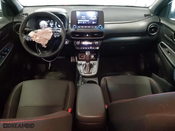 2022 Hyundai Kona N Line with VIN KM8K33A30NU773959, listed as a Copart auction lot 45729325 with 60,232 mi miles and Salvage Title. Bid and sale history available at carsss.com. Image 8.