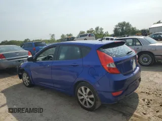 2012 Hyundai Accent SE with VIN KMHCU5AE0CU038264, listed as a Copart auction lot 48112185 with 0 mi miles and Non Repairable. Bid and sale history available at carsss.com. Image 2.
