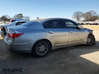 2011 Hyundai Genesis with VIN KMHGC4DE3BU117291, listed as a Copart auction lot 45576115 with 143,838 mi miles and Salvage Title. Bid and sale history available at carsss.com. Image 3.