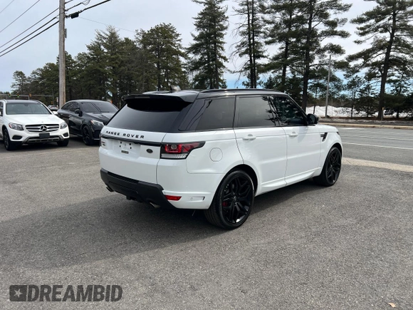 2017 Land Rover Range Rover Sport Autobiography with VIN SALWV2FE3HA152881, listed as a Copart auction lot 49140885 with 75,399 mi miles and Clean Title. Bid and sale history available at carsss.com. Image 3.