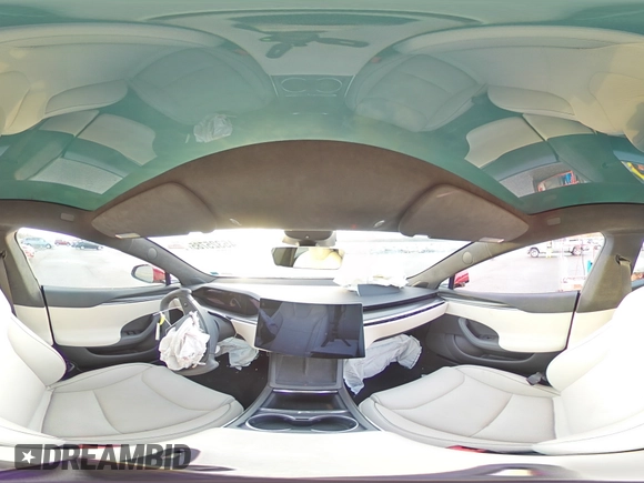 2022 Tesla Model S Plaid with VIN 5YJSA1E61NF488716, listed as a Copart auction lot 45325785 with Not provided miles and Salvage title. Bid and sale history available at DreamBid. Image 13.