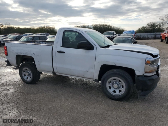2018 Chevrolet Silverado 1500 LS with VIN 1GCNCNEH4JZ268975, listed as a Copart auction lot 78777764 with 0 mi miles and Salvage Title. Bid and sale history available at carsss.com. Image 4.