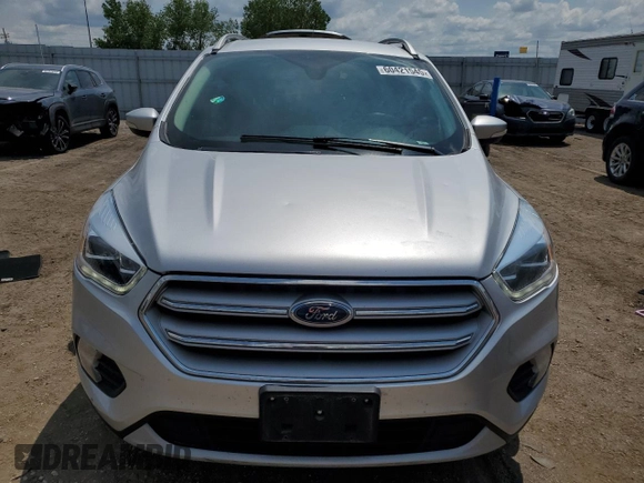 2018 Ford Escape Titanium with VIN 1FMCU9J99JUC89677, listed as a Copart auction lot 60421545 with 98,021 mi miles and Salvage title. Bid and sale history available at DreamBid. Image 5.
