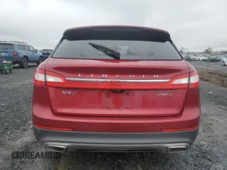 2016 Lincoln MKX Reserve with VIN 2LMTJ8LR3GBL27908, listed as a Copart auction lot 43837685 with 141,181 mi miles and Salvage Title. Bid and sale history available at carsss.com. Image 6.