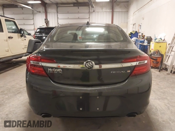 2016 Buick Regal with VIN 2G4GK5EXXG9106463, listed as a IAAI auction lot 41309714 with 139,303 mi miles. Bid and sale history available at carsss.com. Image 17.