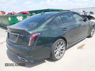 2020 Cadillac CT5 Sport with VIN 1G6DP5RK0L0133573, listed as a IAAI auction lot 39364101 with 61,900 mi miles and . Bid and sale history available at DreamBid. Image 4.