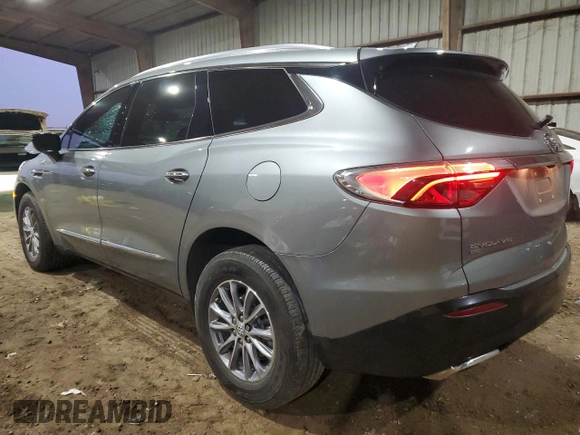 2023 Buick Enclave Essence with VIN 5GAEVAKWXPJ129688, listed as a Copart auction lot 85990464 with 48,478 mi miles and Salvage Title. Bid and sale history available at DreamBid. Image 2.