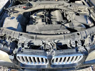 2007 BMW X3 3.0si with VIN WBXPC93407WF14596, listed as a Copart auction lot 86852514 with 193,684 mi miles and Salvage Title. Bid and sale history available at carsss.com. Image 12.