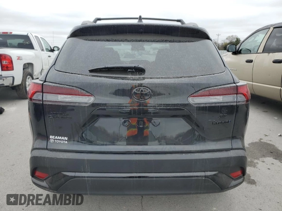 2024 Toyota Corolla Cross Hybrid S with VIN 7MUFBABG7RV044405, listed as a Copart auction lot 79804864 with 3,219 mi miles and Clean title. Bid and sale history available at DreamBid. Image 6.