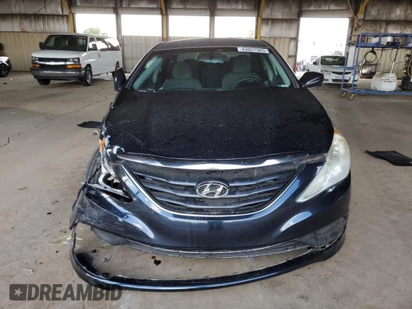 2014 Hyundai Sonata GLS with VIN 5NPEB4AC0EH854822, listed as a Copart auction lot 43057365 with 173,438 mi miles and Salvage Title. Bid and sale history available at carsss.com. Image 5.