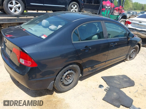 2008 Honda Civic LX z VIN 1HGFA16578L066623, wystawiony jako IAAI lot #42027113 z przebiegiem 173 241 mil mil oraz . Historia ofert i sprzedaży dostępna na DreamBid. Obrazek 4.