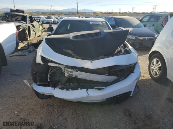 2020 Chevrolet Camaro 1SS with VIN 1G1FE1R73L0105047, listed as a Copart auction lot 83538724 with 0 mi miles and Salvage Title. Bid and sale history available at carsss.com. Image 5.