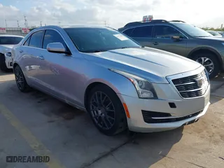 2017 Cadillac ATS Sedan RWD with VIN 1G6AA5RX9H0165462, listed as a IAAI auction lot 41117491 with 150,483 mi miles. Bid and sale history available at carsss.com. Image 1.