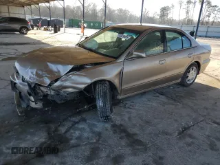 2002 Mitsubishi Galant ES with VIN 4A3AA46G72E105117, listed as a Copart auction lot 43529085 with 69,285 mi miles and Salvage Title. Bid and sale history available at carsss.com. Image 1.