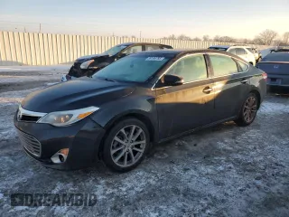 2014 Toyota Avalon Limited with VIN 4T1BK1EB0EU129029, listed as a Copart auction lot 89196785 with 245,043 mi miles and Salvage Title. Bid and sale history available at carsss.com. Image 1.