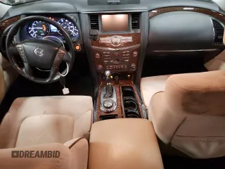 2018 Nissan Armada SV with VIN JN8AY2NC4J9550265, listed as a Copart auction lot 74970624 with 248,847 mi miles and Salvage Title. Bid and sale history available at carsss.com. Image 8.