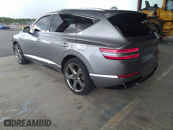 2022 Genesis GV80 with VIN KMUHBDSB4NU083139, listed as a IAAI auction lot 42447411 with 51,322 mi miles and . Bid and sale history available at DreamBid. Image 3.