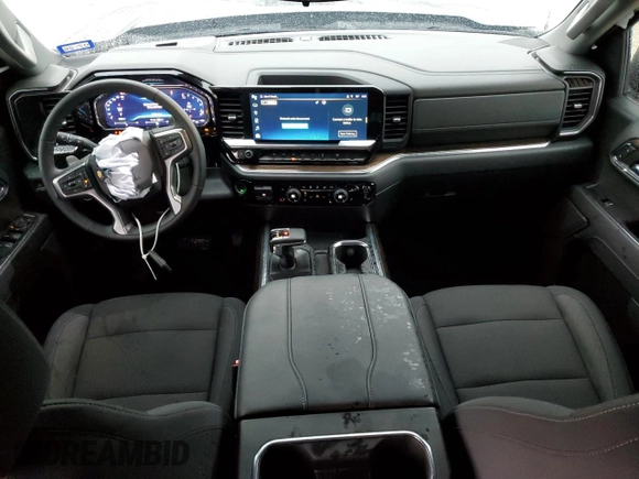 2024 Chevrolet Silverado 1500 LT with VIN 3GCPACED7RG223377, listed as a Copart auction lot 43159535 with 6,296 mi miles and Salvage Title. Bid and sale history available at DreamBid. Image 8.