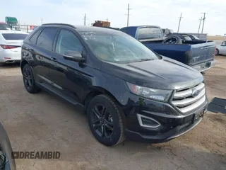 2018 Ford Edge SEL with VIN 2FMPK3J83JBC51377, listed as a IAAI auction lot 41582589 with 41,583 mi miles. Bid and sale history available at carsss.com. Image 1.