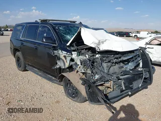 2020 Chevrolet Tahoe Commercial with VIN 1GNLCDEC2LR291039, listed as a IAAI auction lot 40959668 with Not provided miles and . Bid and sale history available at DreamBid. Image 1.