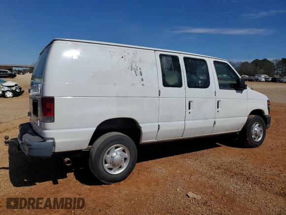 2011 Ford Econoline Cargo Commercial with VIN 1FTSE3EL1BDA35379, listed as a Copart auction lot 45563215 with 155,583 mi miles and Salvage Title. Bid and sale history available at carsss.com. Image 3.