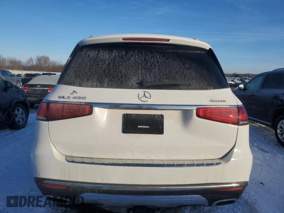 2020 Mercedes-Benz GLS 450 z VIN 4JGFF5KEXLA175302, wystawiony jako Copart lot #88140705 z przebiegiem 42 332 mil mil oraz Szkoda całkowita • Salvage title. Historia ofert i sprzedaży dostępna na DreamBid. Obrazek 6.