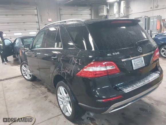 2014 Mercedes-Benz M-Class ML 350 with VIN 4JGDA5HB1EA401510, listed as a IAAI auction lot 41719385 with 83,080 mi miles. Bid and sale history available at carsss.com. Image 3.