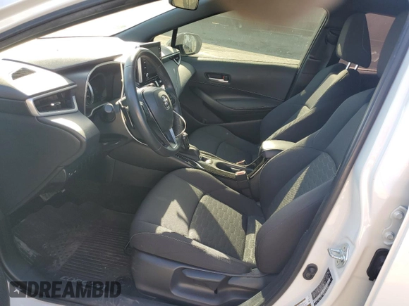 2021 Toyota Corolla Hatchback SE with VIN JTND4MBE0M3130088, listed as a Copart auction lot 71381584 with 37,279 mi miles and Salvage Title. Bid and sale history available at carsss.com. Image 7.
