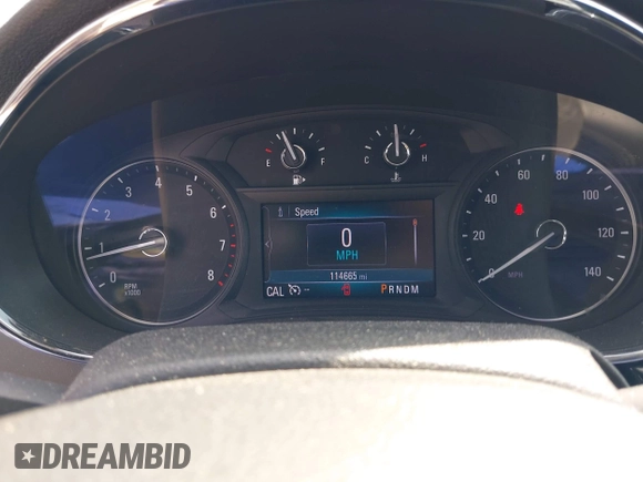 2019 Buick Encore Preferred with VIN KL4CJASB8KB891431, listed as a IAAI auction lot 42119075 with 114,665 mi miles. Bid and sale history available at carsss.com. Image 7.