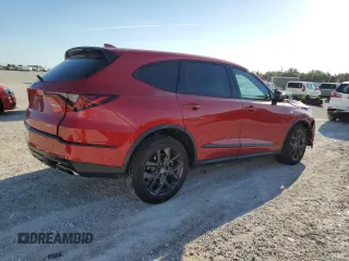 2023 Acura MDX w/A-Spec Package with VIN 5J8YE1H00PL036330, listed as a Copart auction lot 62253703 with 4,704 mi miles. Bid and sale history available at carsss.com. Image 3.