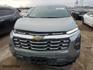 2025 Chevrolet Equinox FWD LT with VIN 3GNAXHEG9SL189216, listed as a Copart auction lot 42201215 with 2,981 mi miles and Salvage Title. Bid and sale history available at carsss.com. Image 5.