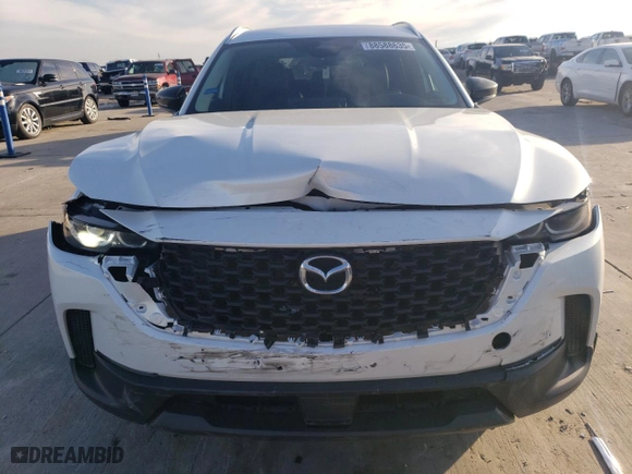 2025 Mazda CX-50 2.5 S Premium Package with VIN 7MMVABDM3SN326439, listed as a Copart auction lot 88588635 with 828 mi miles and Salvage Title. Bid and sale history available at carsss.com. Image 5.