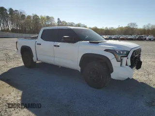 2024 Toyota Tundra TRD Pro Hybrid с VIN 5TFPC5DB5RX050766, выставлен на аукционе Copart как лот 48913315 с пробегом 26 054 миль миль и Списание • Salvage title. История ставок и продаж доступна на DreamBid. Изображение 4.