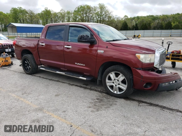 2009 Toyota Tundra Limited z VIN 5TFDW58169X086719, wystawiony jako Copart lot #55041735 z przebiegiem 201 775 mil mil oraz Szkoda całkowita • Salvage title. Historia ofert i sprzedaży dostępna na DreamBid. Obrazek 4.
