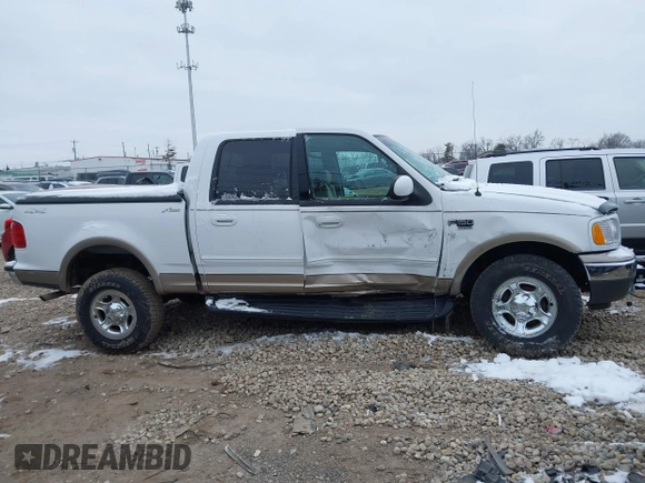 2002 Ford F-150 XLT with VIN 1FTRW08L12KA67332, listed as a IAAI auction lot 41617397 with 41,099 mi miles. Bid and sale history available at carsss.com. Image 13.