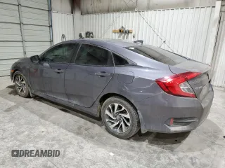 2018 Honda Civic EX with VIN 2HGFC2F74JH551290, listed as a Copart auction lot 45711675 with 123,774 mi miles and Salvage Title. Bid and sale history available at DreamBid. Image 2.