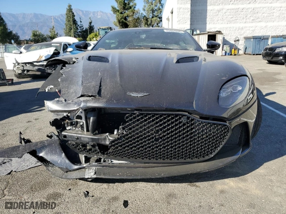 2021 Aston Martin DBS Superleggera with VIN SCFRMHAVXMGR02478, listed as a Copart auction lot 75864934 with 10,145 mi miles and Salvage Title. Bid and sale history available at carsss.com. Image 5.