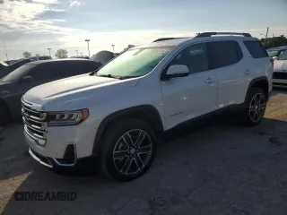 2022 GMC Acadia SLT with VIN 1GKKNML46NZ182732, listed as a Copart auction lot 73033414 with 36,886 mi miles and Clean Title. Bid and sale history available at carsss.com. Image 1.