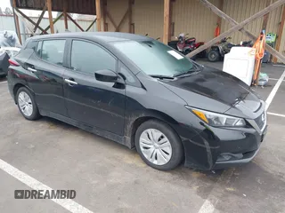 2018 Nissan LEAF S z VIN 1N4AZ1CP2JC311816, wystawiony jako IAAI lot #41732227 z przebiegiem 45 771 mil mil oraz . Historia ofert i sprzedaży dostępna na DreamBid. Obrazek 1.