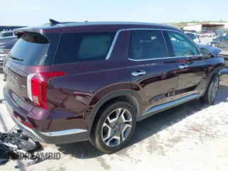 2023 Hyundai Palisade Limited with VIN KM8R5DGE0PU564263, listed as a IAAI auction lot 42034739 with 54,140 mi miles and . Bid and sale history available at DreamBid. Image 4.