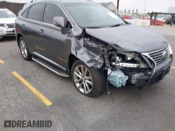 2014 Lexus RX 350 with VIN JTJZK1BA3E2419272, listed as a IAAI auction lot 42051079 with 53,270 mi miles and . Bid and sale history available at DreamBid. Image 1.