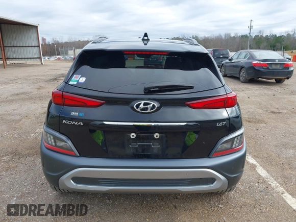 2023 Hyundai Kona Limited with VIN KM8K53A30PU944688, listed as a IAAI auction lot 41189184 with 31,866 mi miles. Bid and sale history available at carsss.com. Image 16.
