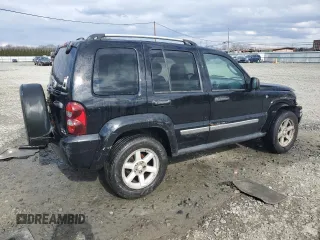 2006 Jeep Liberty Limited with VIN 1J4GL58K66W164569, listed as a Copart auction lot 50594685 with 215,040 mi miles and Salvage Title. Bid and sale history available at carsss.com. Image 3.