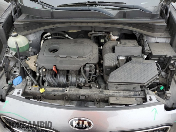 2017 Kia Sportage EX with VIN KNDPN3AC1H7160580, listed as a Copart auction lot 55949545 with 98,870 mi miles and Salvage title. Bid and sale history available at DreamBid. Image 12.