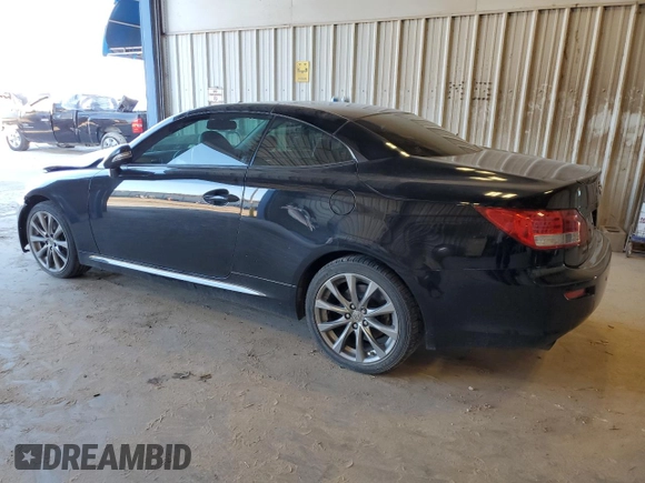 2013 Lexus IS 250 C with VIN JTHFF2C2XD2528574, listed as a Copart auction lot 81268344 with Not provided miles and Salvage title. Bid and sale history available at DreamBid. Image 2.