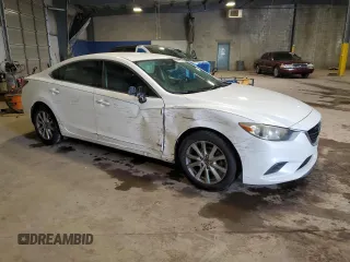 2014 Mazda 6 i Sport with VIN JM1GJ1U64E1116867, listed as a Copart auction lot 53652345 with 132,144 mi miles and Salvage Title. Bid and sale history available at carsss.com. Image 4.