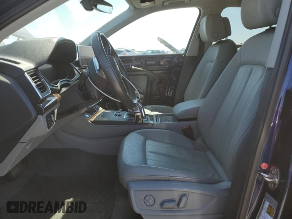 2020 Audi Q5 Premium Plus with VIN WA1BNAFY7L2034646, listed as a Copart auction lot 62927135 with 81,521 mi miles and Salvage title. Bid and sale history available at DreamBid. Image 7.